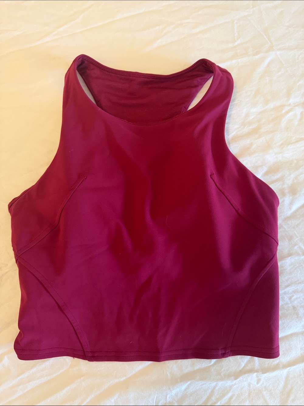 Lululemon Wunder Train Racerback Tank in Pomegranate